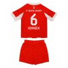 Bayern Munich Joshua Kimmich #6 Hemmakläder Barn 2025-26 Kortärmad (+ Korta byxor)